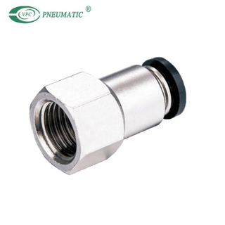 VPCF-G Female Thread Straight Fitting with O-Ring