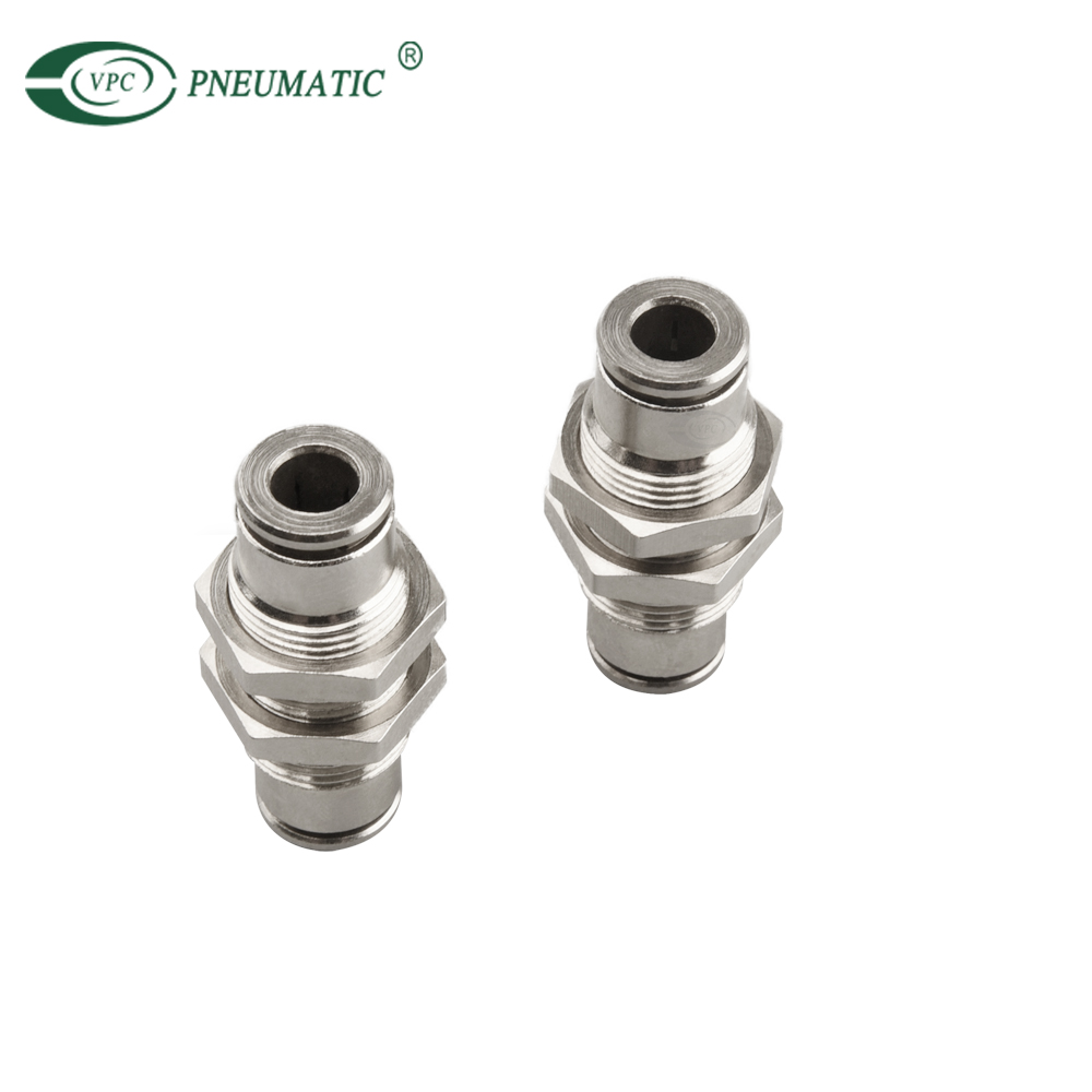 VMPM Brass Bulkhead Fitting Buy pneumatic bulkhead fittings, bulkhead