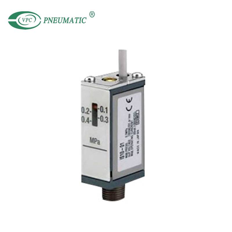 IS10 Series Reed Switch Type Pressure Switch, Analog Indicator