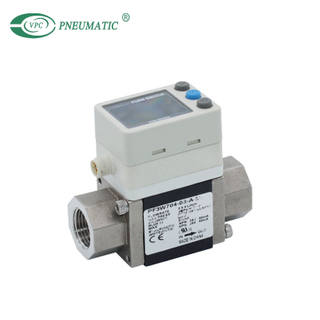 PF3W Series 3-Color Display Digital Flow Switch for Water