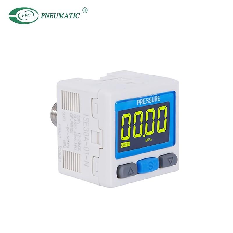 ISE30A Series 2 Colour Display High Precision Digital Pressure Switch