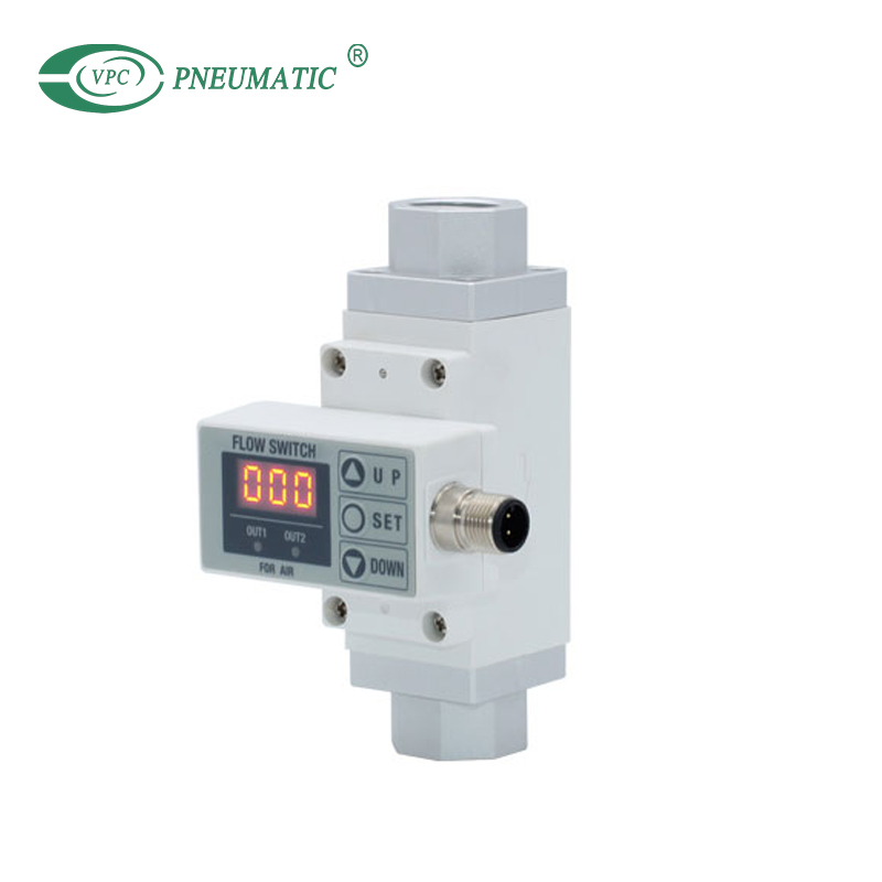 PF2A Series Digital Flow Switch For Air, Integrated type