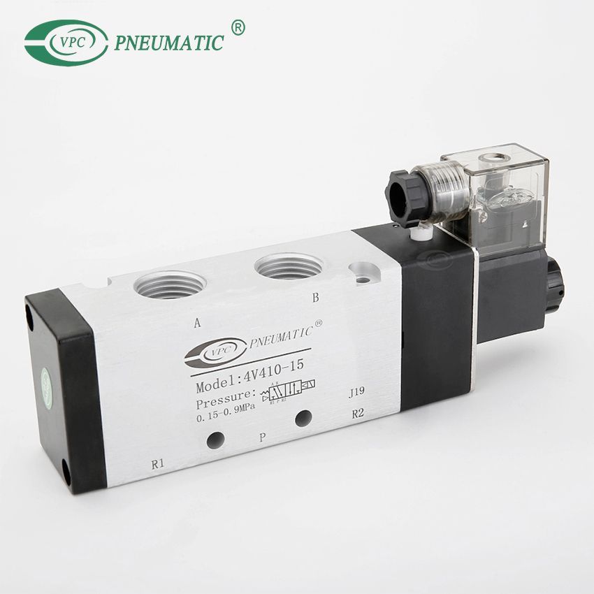 4V Series 2 Position 5 Port Single Control Solenoid Valve