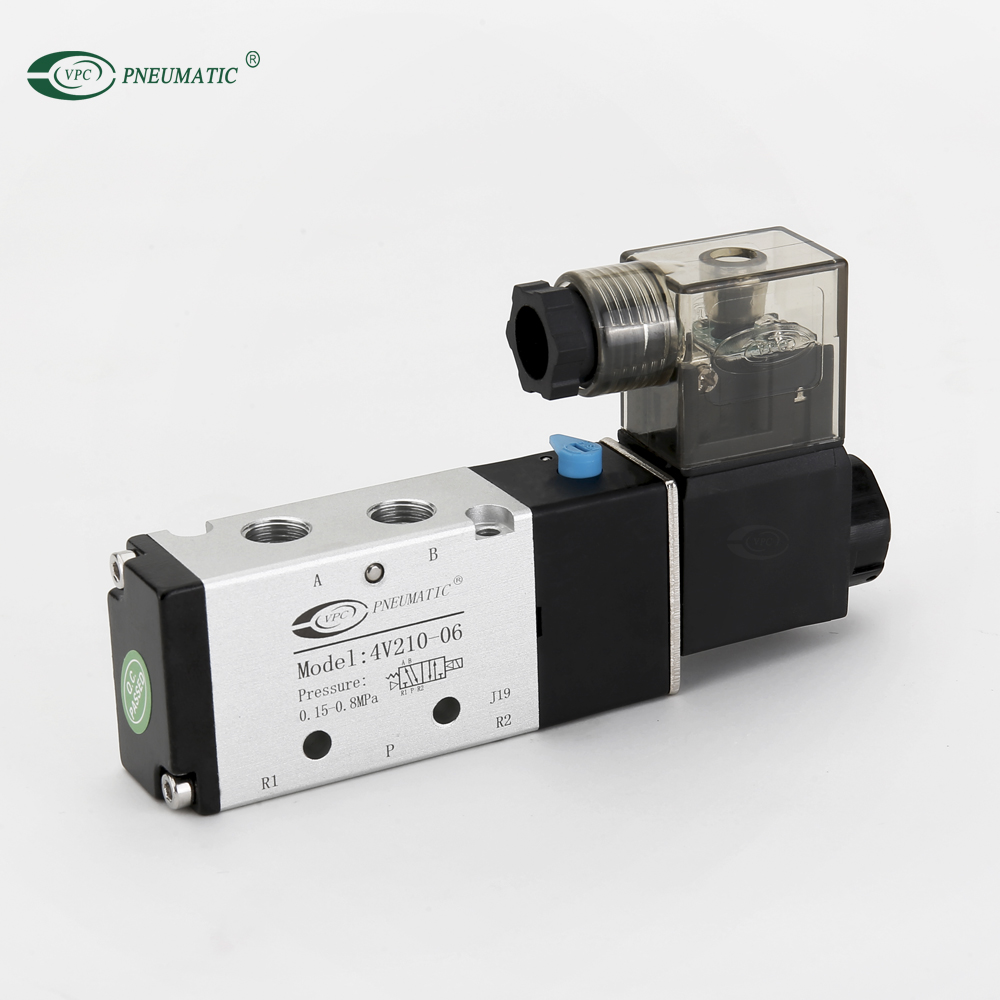4V Series 2 Position 5 Port Single Control Solenoid Valve