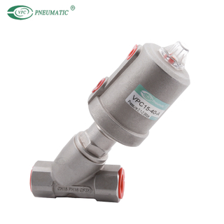VPC Series Full Stainless Steel Pneumatic Angle Seat Valve 