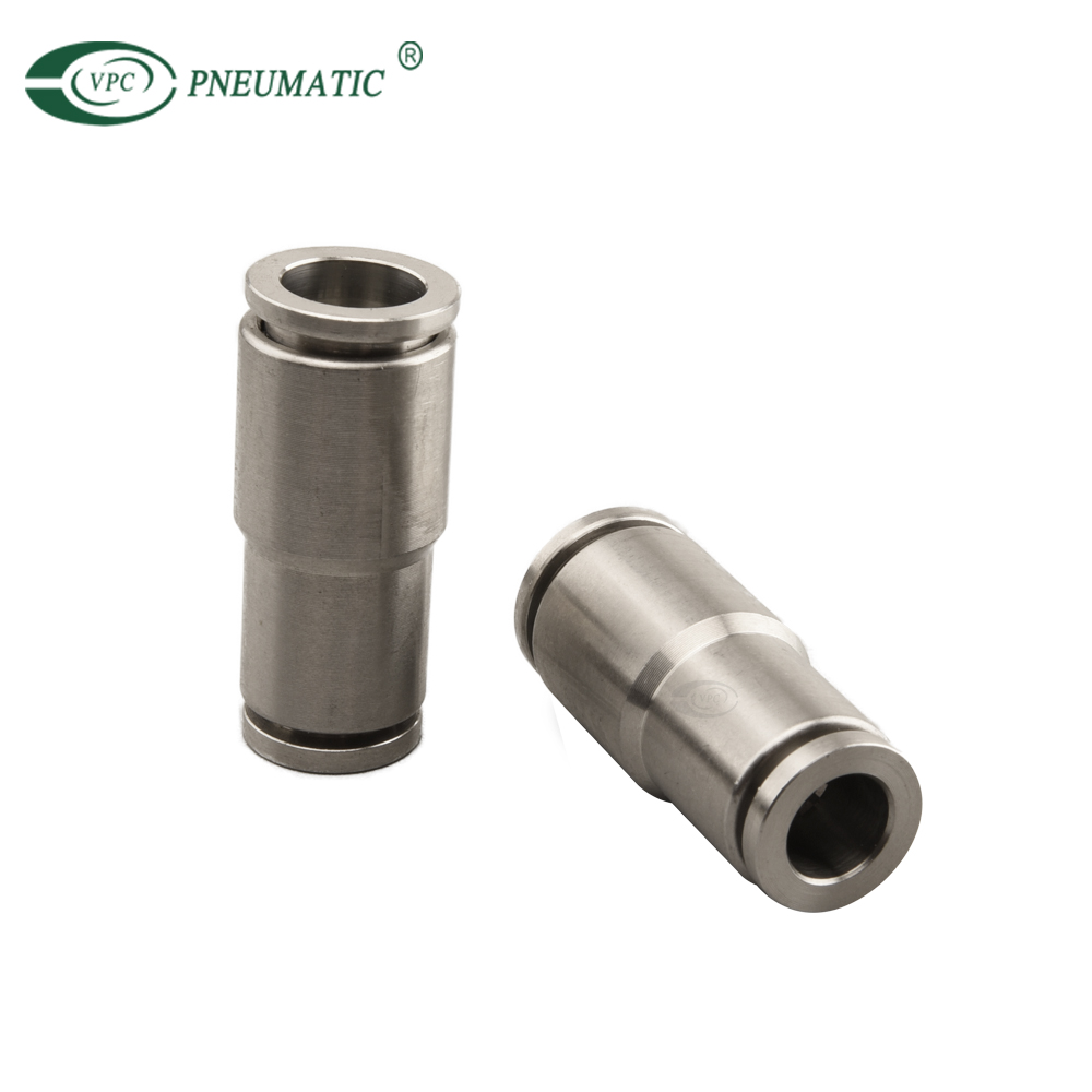 Stainless Steel Male Connector Pneumatic One Touch in Quick Connect Air Fitting for Nylon Tube