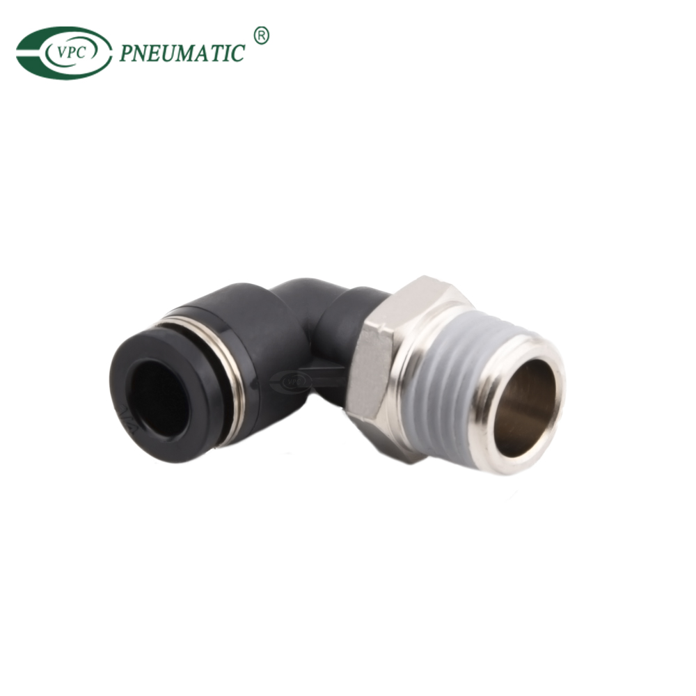 PL Male Elbow Plastic Pneumatic Air Fitting