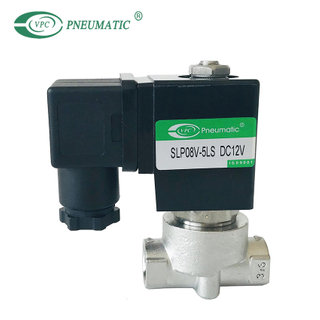 SLP Series Stainless Steel 2/2 Way Normal Close Solenoid Valve